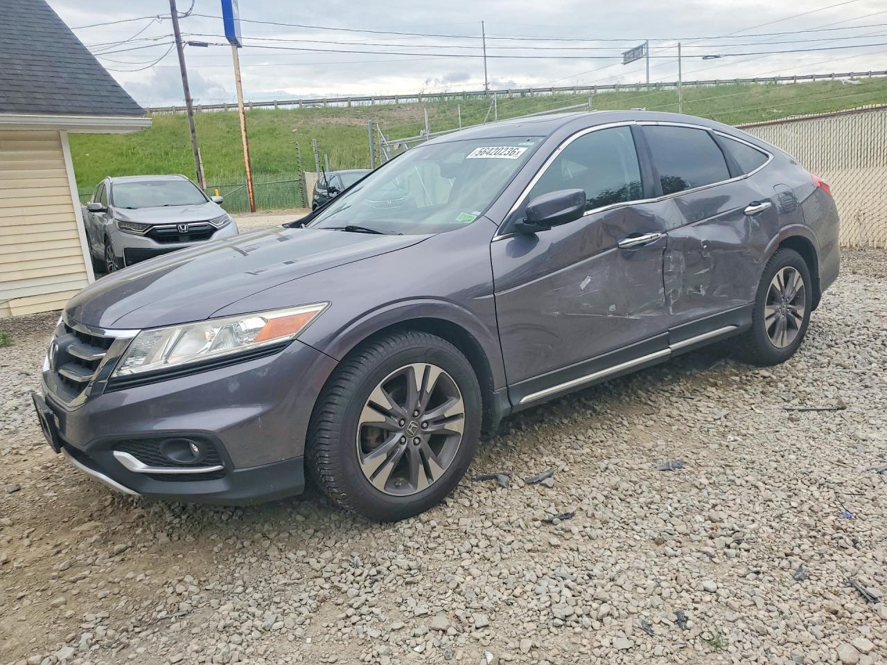 2015 Honda Crosstour EX-L, VIN 5J6TF2H56FL001730 — Бок