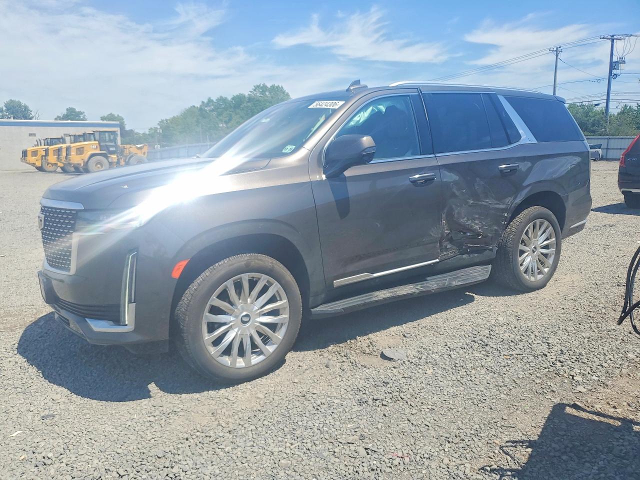 2021 Cadillac Escalade Premium Luxury, VIN 1GYS4BKL0MR348716 — Side