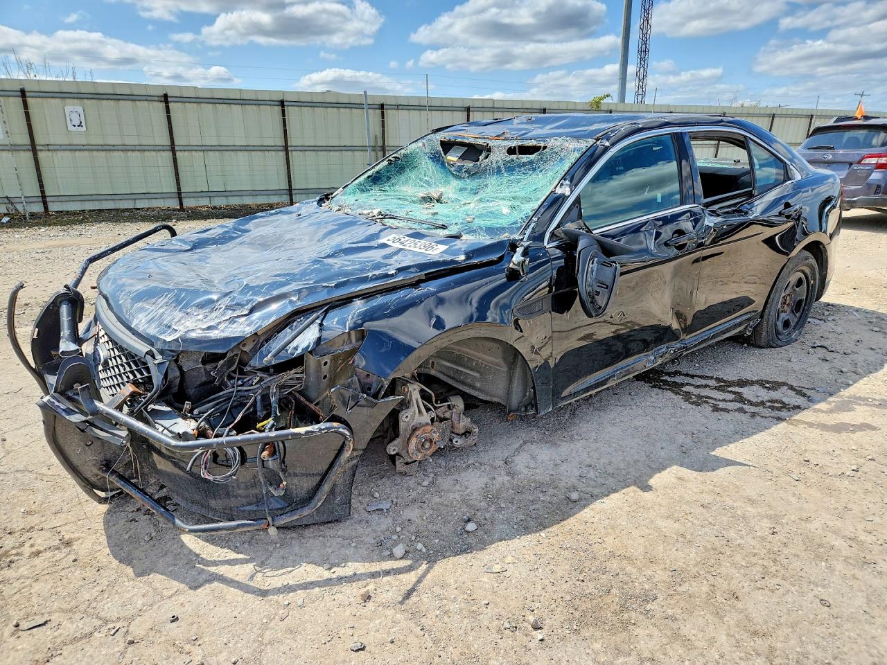 2015 Ford Police Interceptor, VIN 1FAHP2MK9FG144092 — Rollover