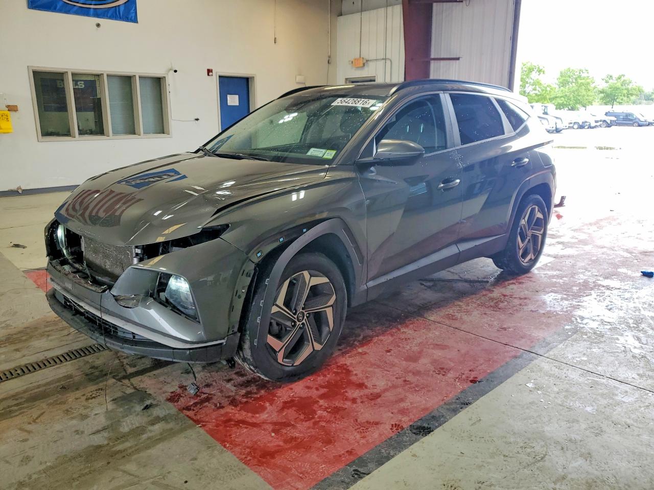 2022 Hyundai Tucson SEL, VIN 5NMJCCAE1NH009384 — Front end
