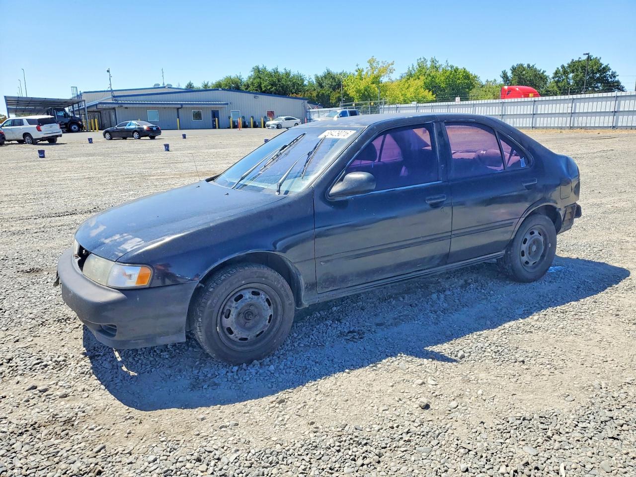 1998 Nissan Sentra XE, VIN 3N1AB41D9WL045346 — Зад