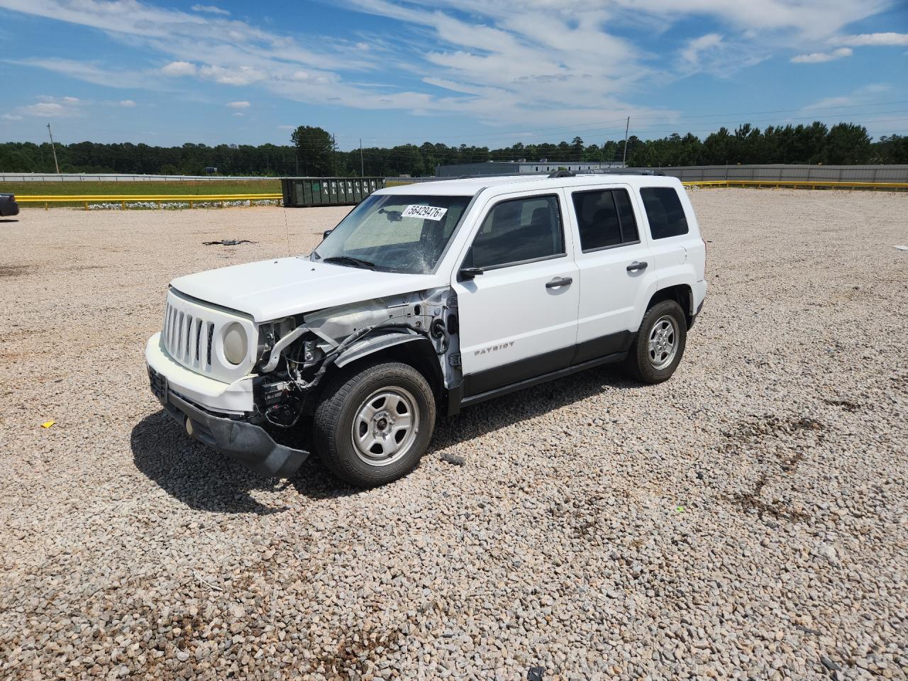 2011 Jeep Patriot Sport, VIN 1J4NT1GA6BD262919 — Burn