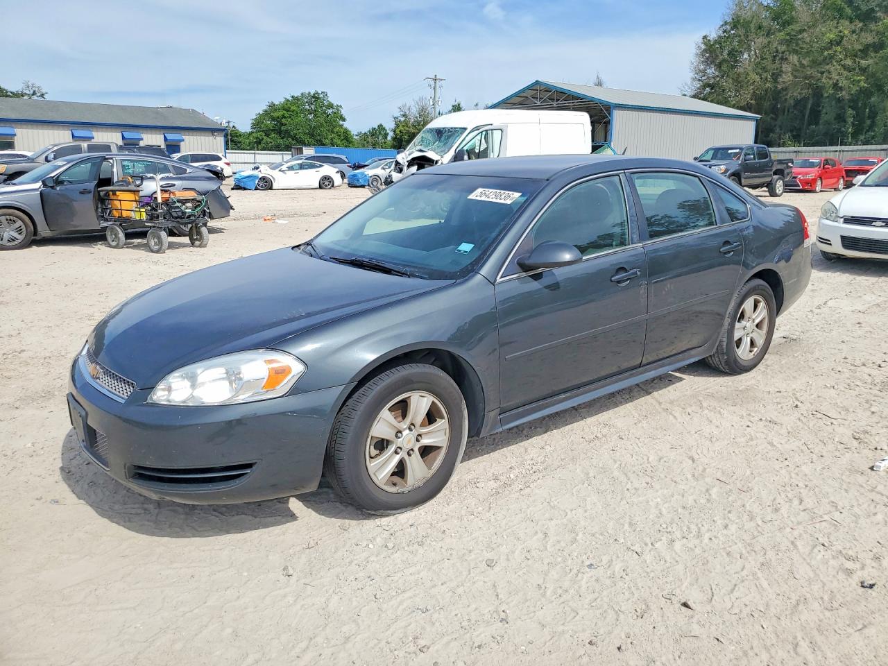 2015 Chevrolet Impala LS, VIN 2G1WA5E30F1158884 — Minor dents and scratches