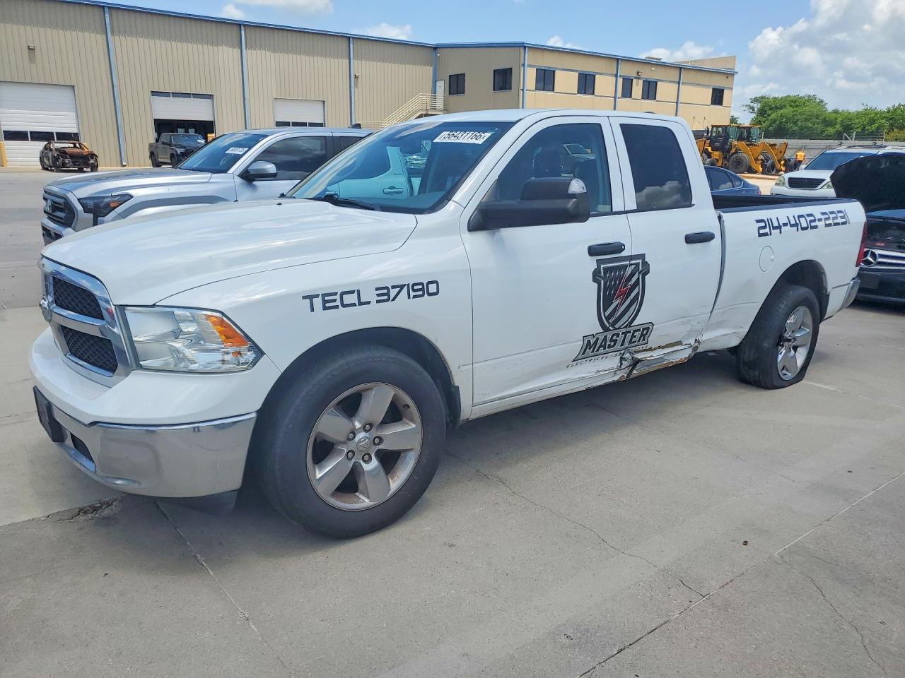 2020 Ram 1500 Tradesman, VIN 1C6RR6FT9LS151677 — Rear end
