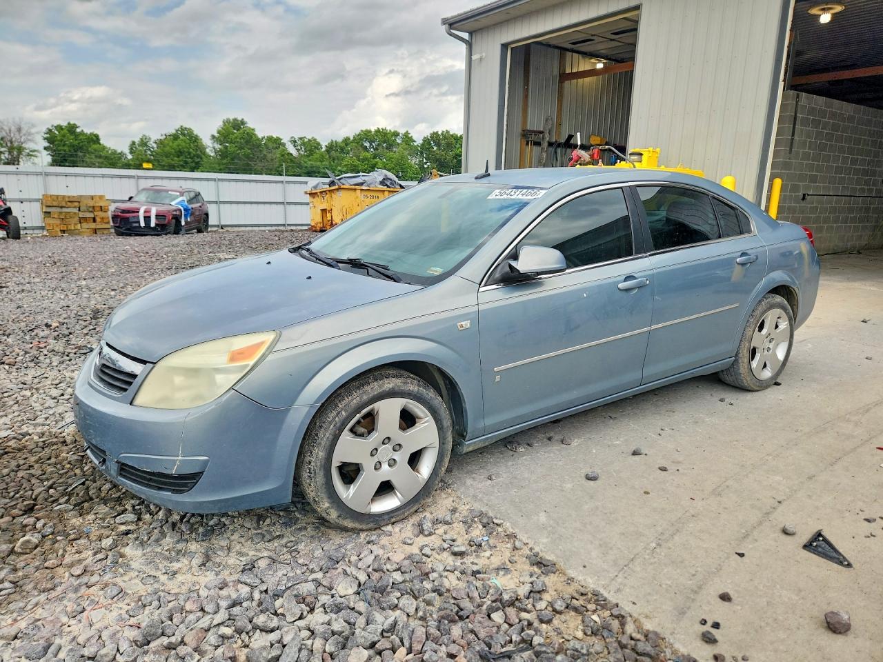 2007 Saturn Aura XE, VIN 1G8ZS57N67F128521 — Вода / потоп