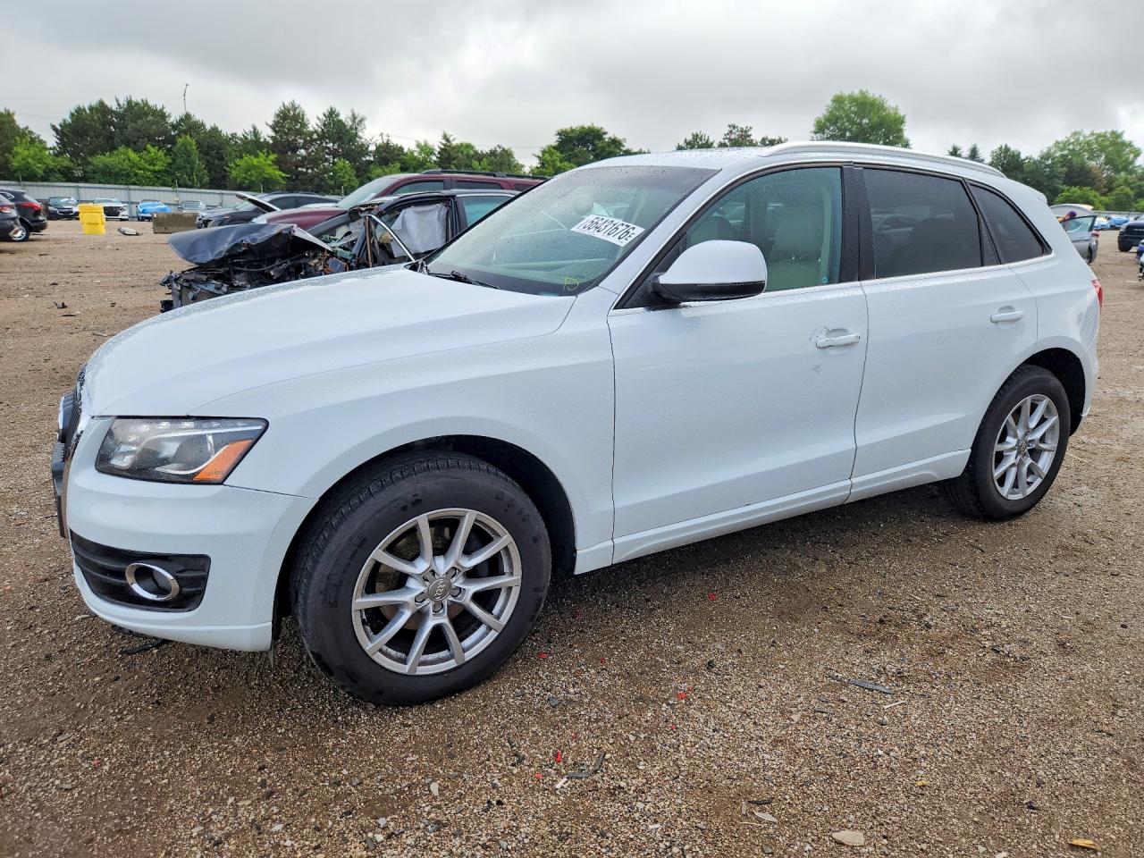 2012 Audi Q5 Premium Plus, VIN WA1LFAFP9CA056629 — Hail