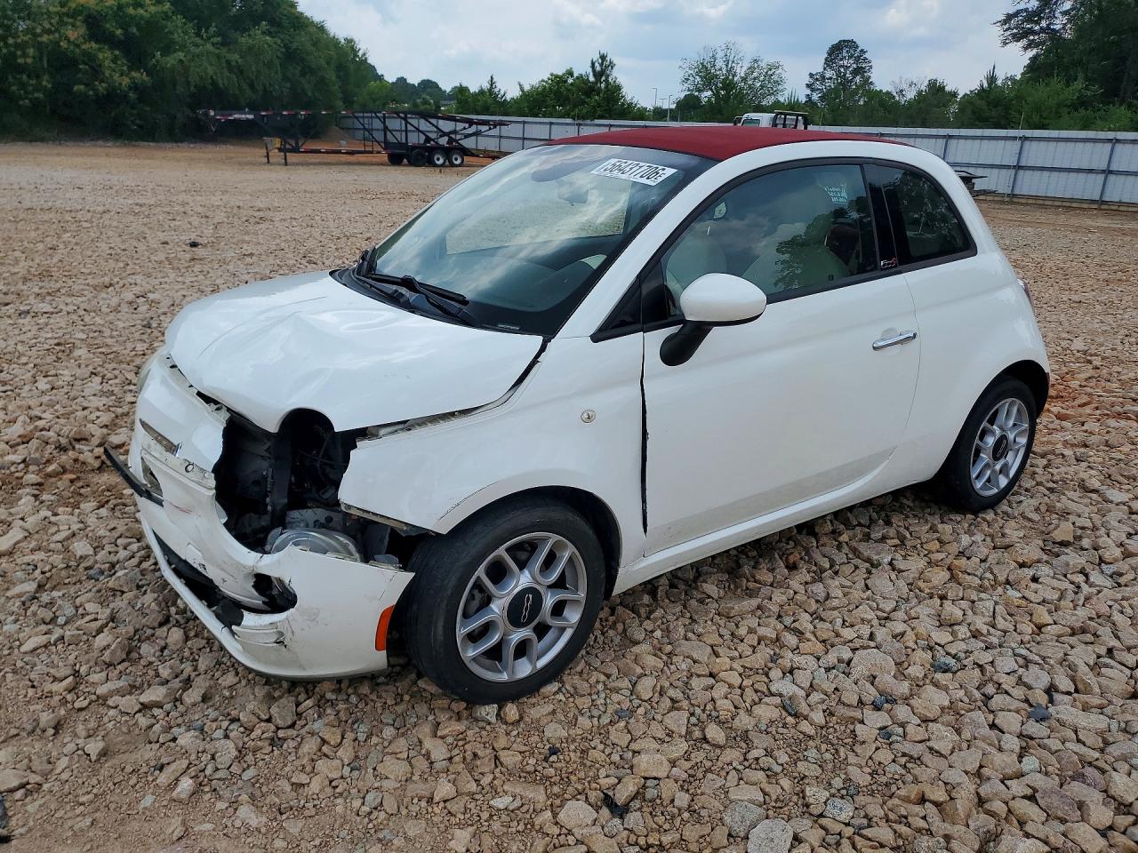2015 FIAT 500 Pop, VIN 3C3CFFDR6FT545448 — Front end