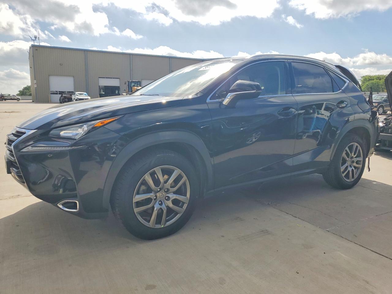 2016 Lexus NX F Sport, VIN JTJYARBZ1G2022858 — Rear end
