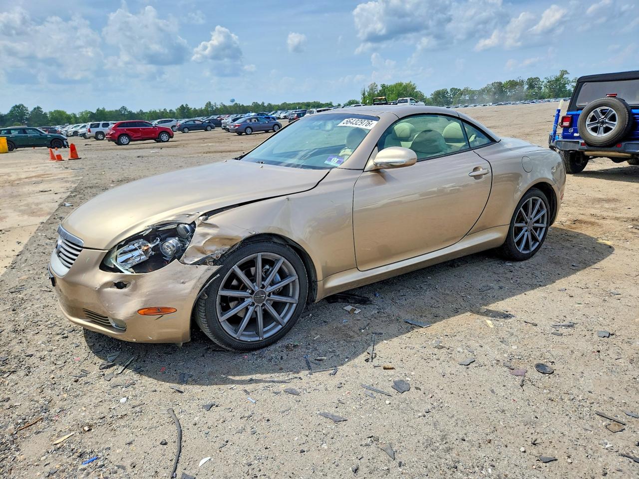 2004 Lexus SC 430, VIN JTHFN48YX40049823 — Front end