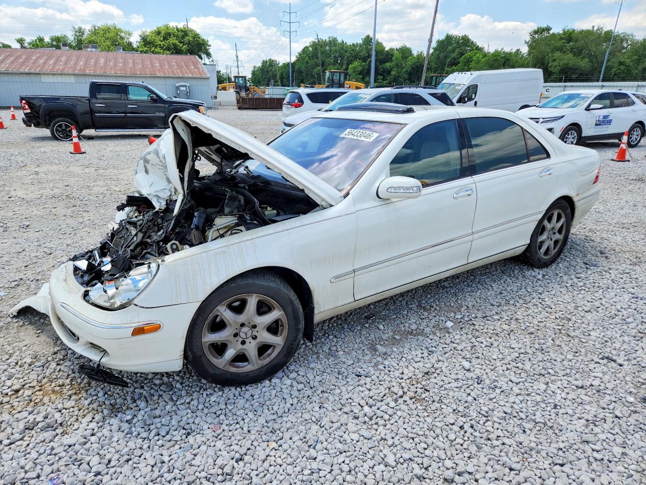2003 Mercedes-Benz S 430, VIN WDBNG83J23A338193 — Front end