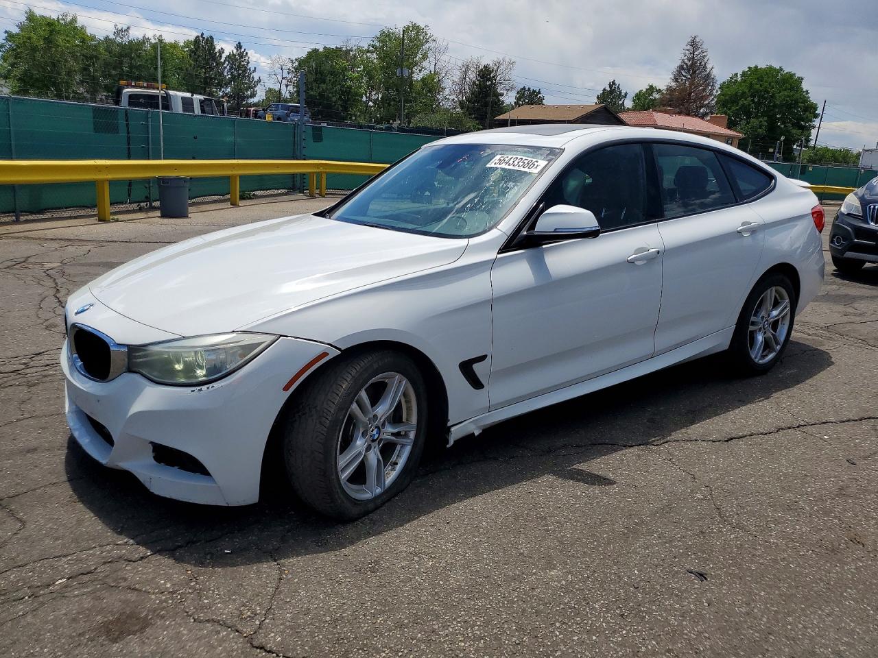 2014 BMW 3 Series 335i Gran Turismo xDrive, VIN WBA3X9C58ED152979 — Front end