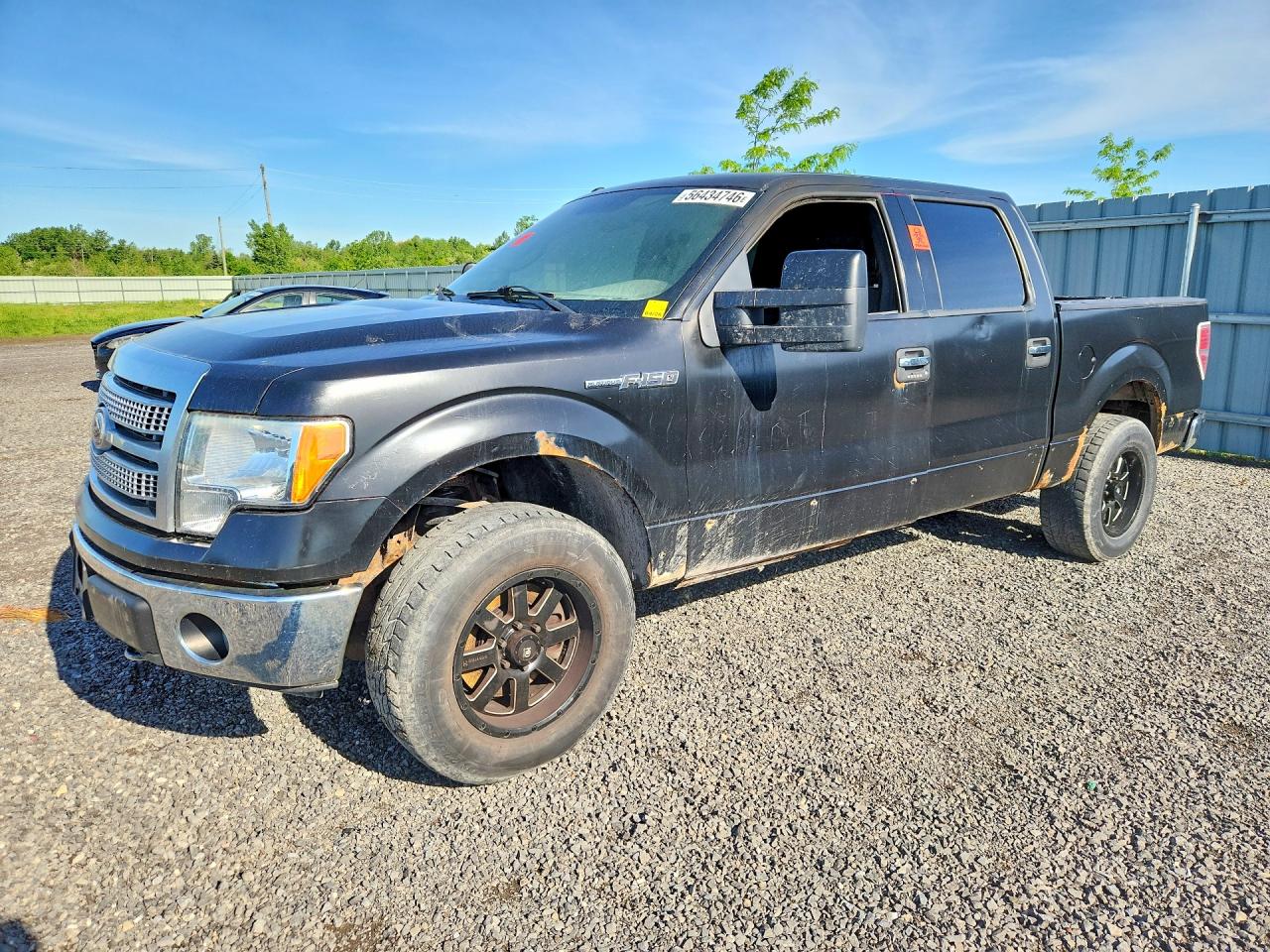 2011 Ford F-150 XLT, VIN 1FTFW1EF7BFA89156 — Interior fire