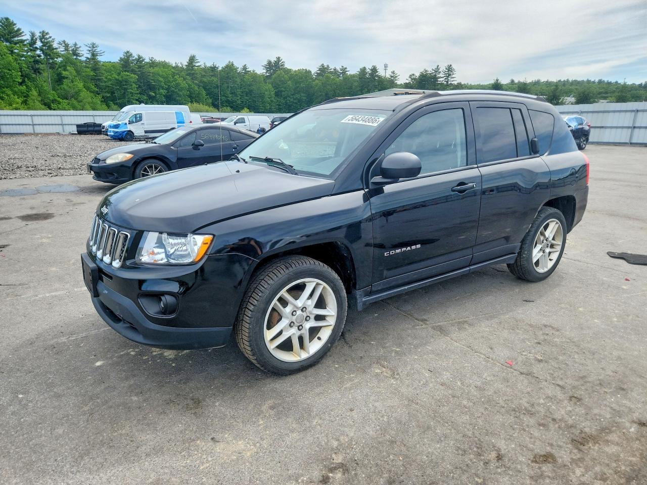 2013 Jeep Compass Limited, VIN 1C4NJDCB7DD199649 — Normal wear