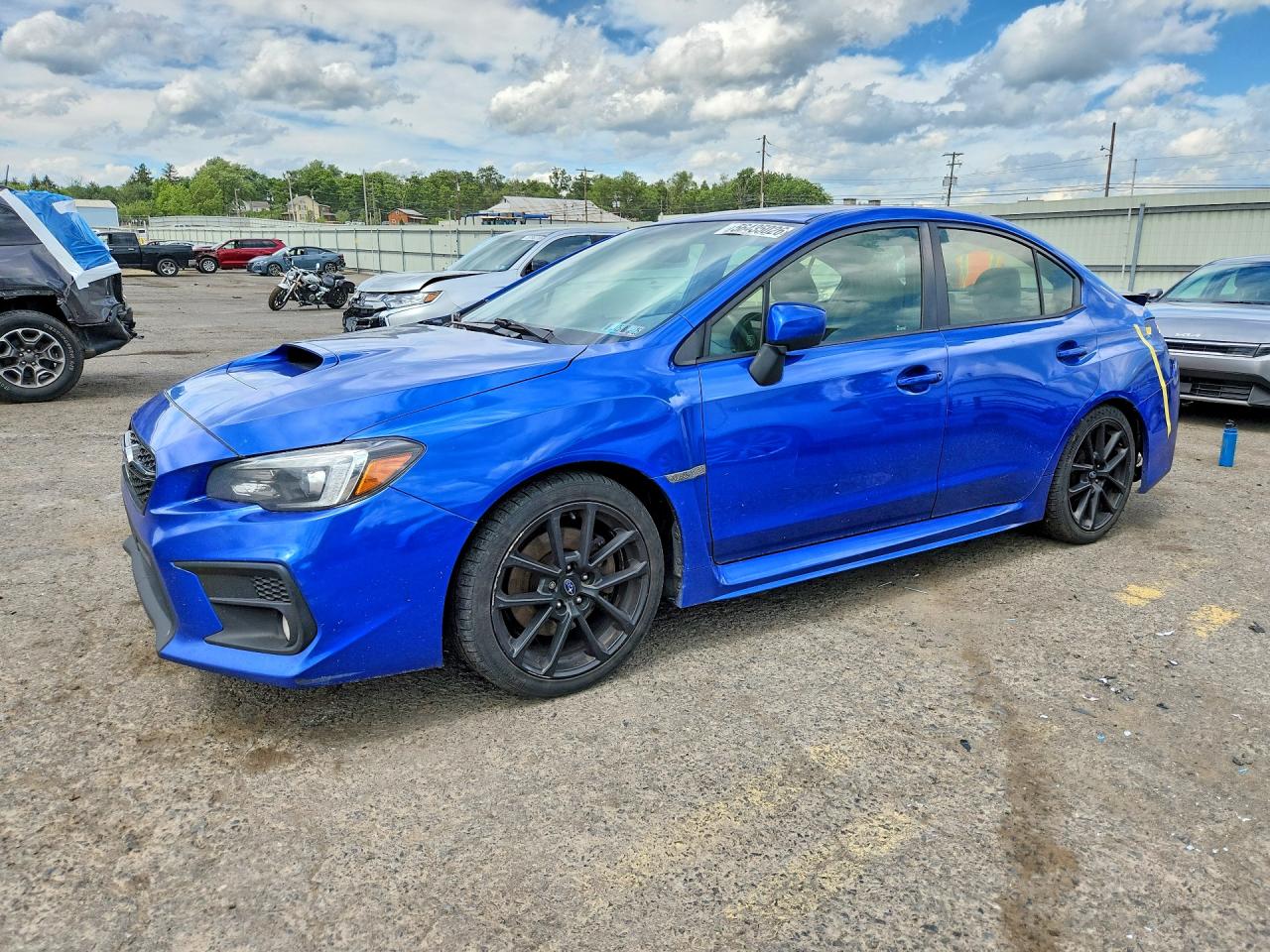 2020 Subaru WRX Limited, VIN JF1VA1H6XL9815572 — Rear end
