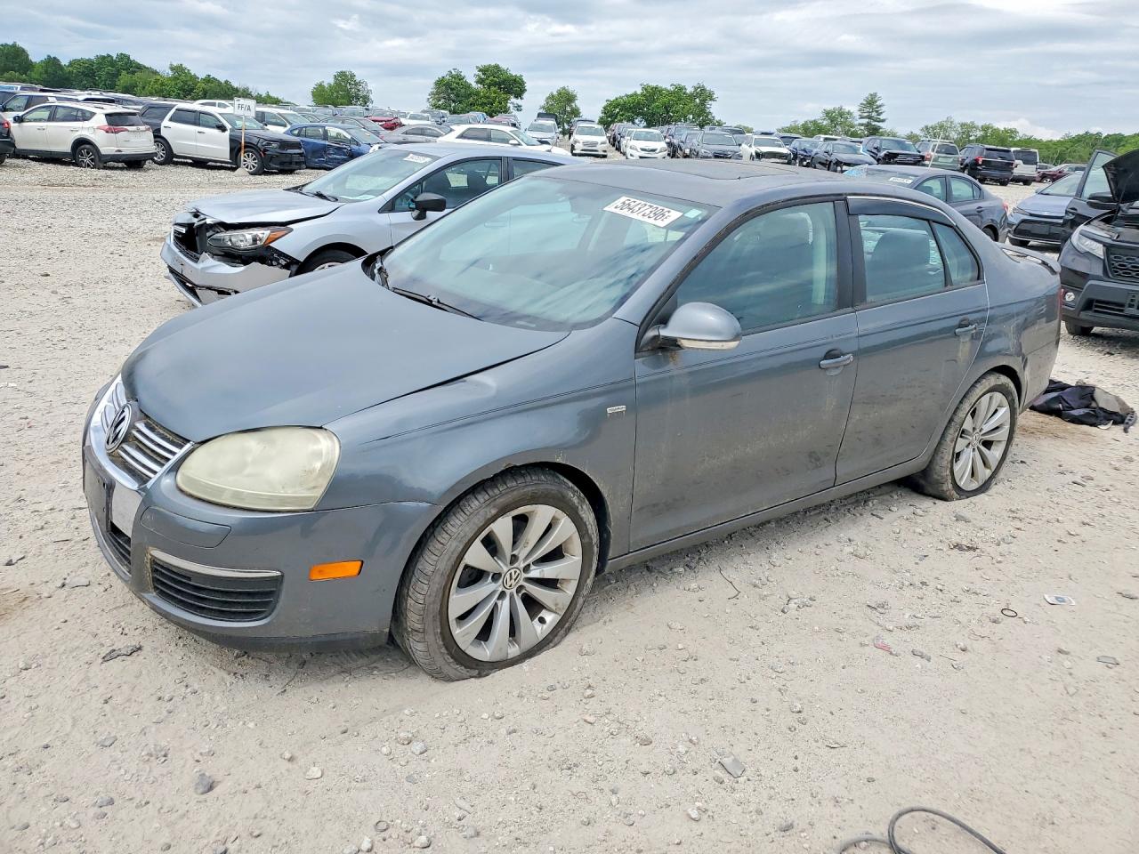 2008 Volkswagen Jetta Wolfsburg Edition, VIN 3VWRJ71K58M181762 — Roof