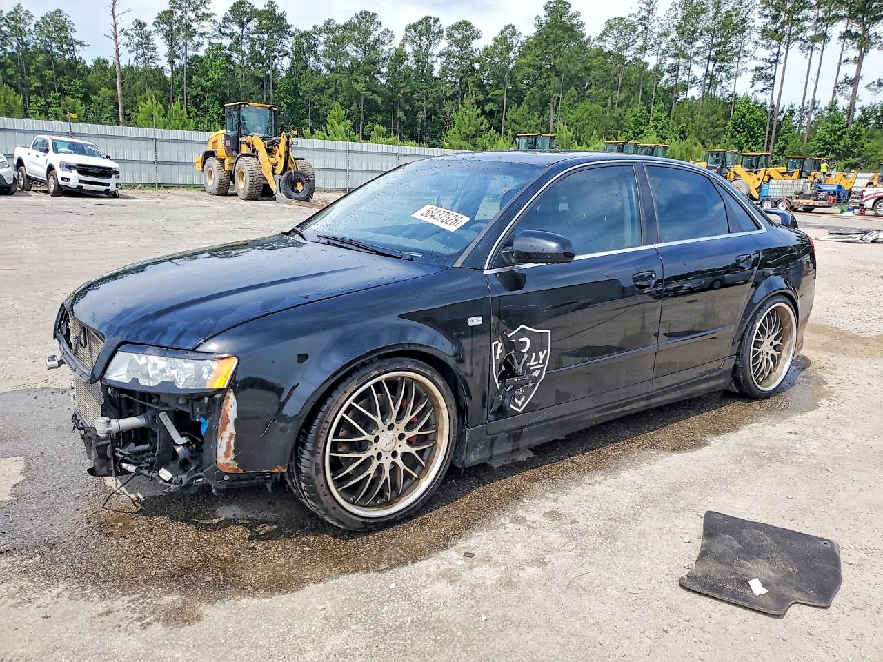 2003 Audi A4 3.0L, VIN WAULT68E43A218445 — Front end
