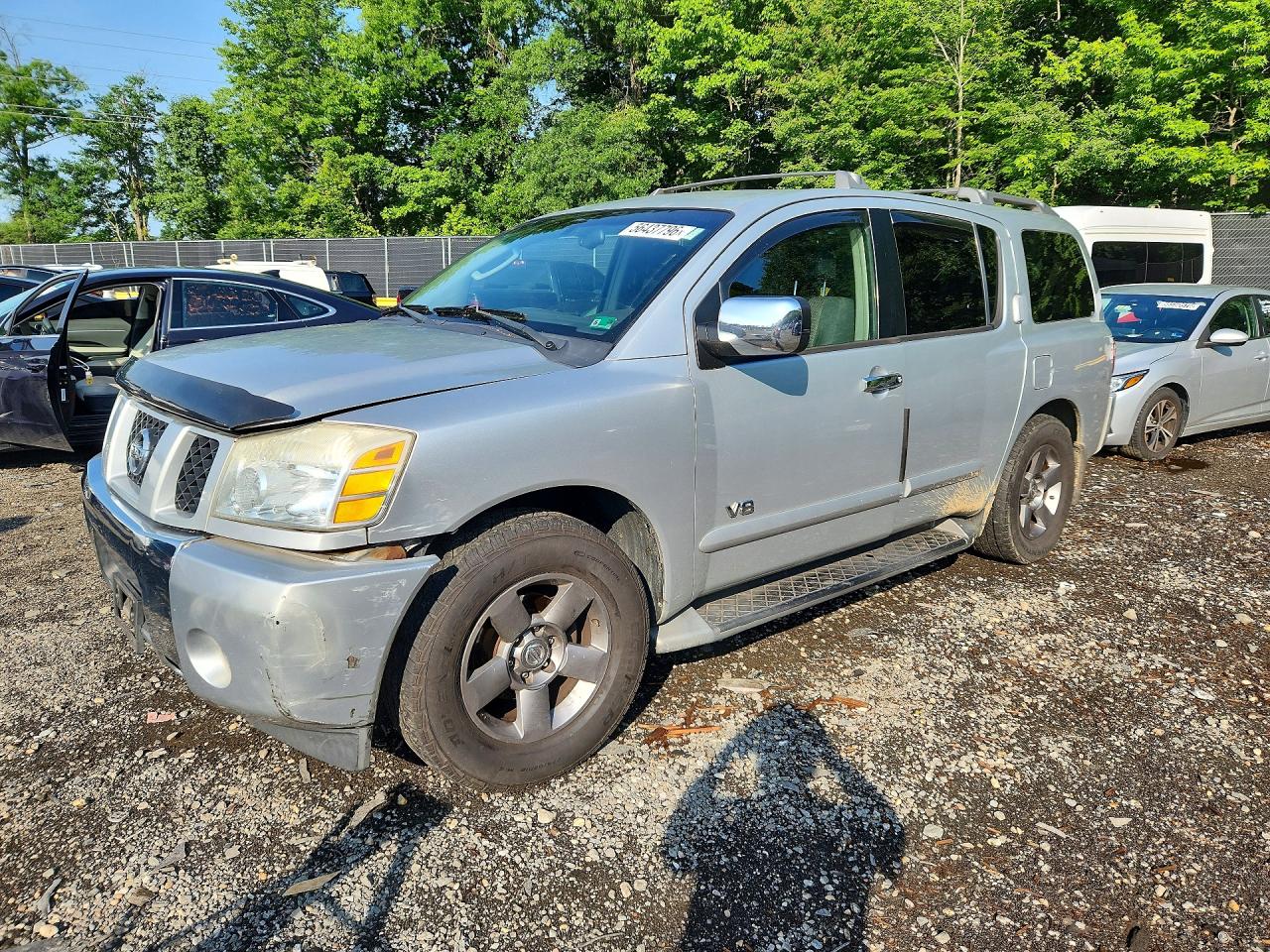 2005 Nissan Armada LE, VIN 5N1AA08A65N718236 — Front end