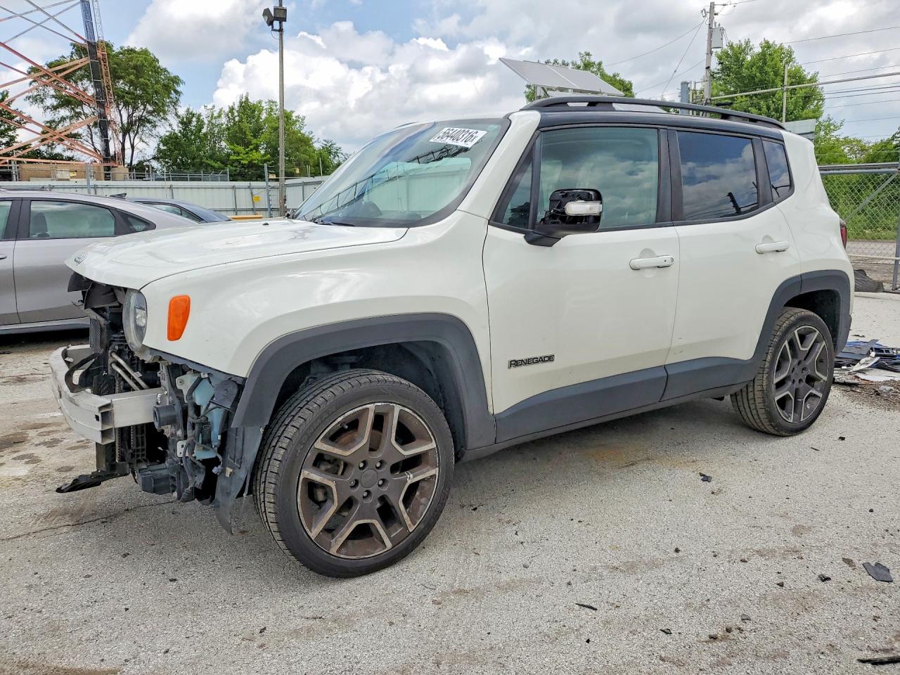 2019 Jeep Renegade Limited, VIN ZACNJBD12KPK10000 — Перед