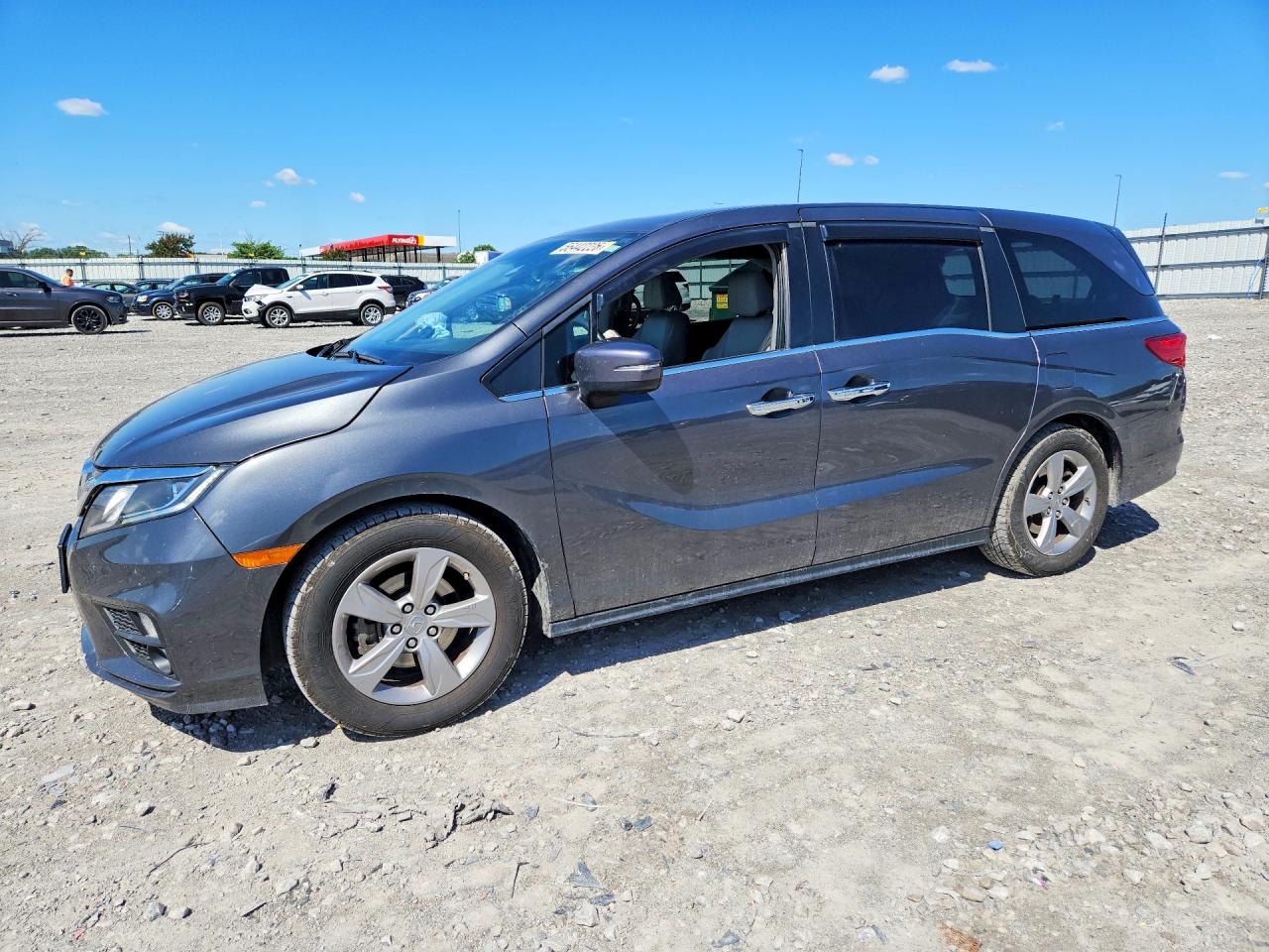 2020 Honda Odyssey EX-L, VIN 5FNRL6H74LB028344 — Front end