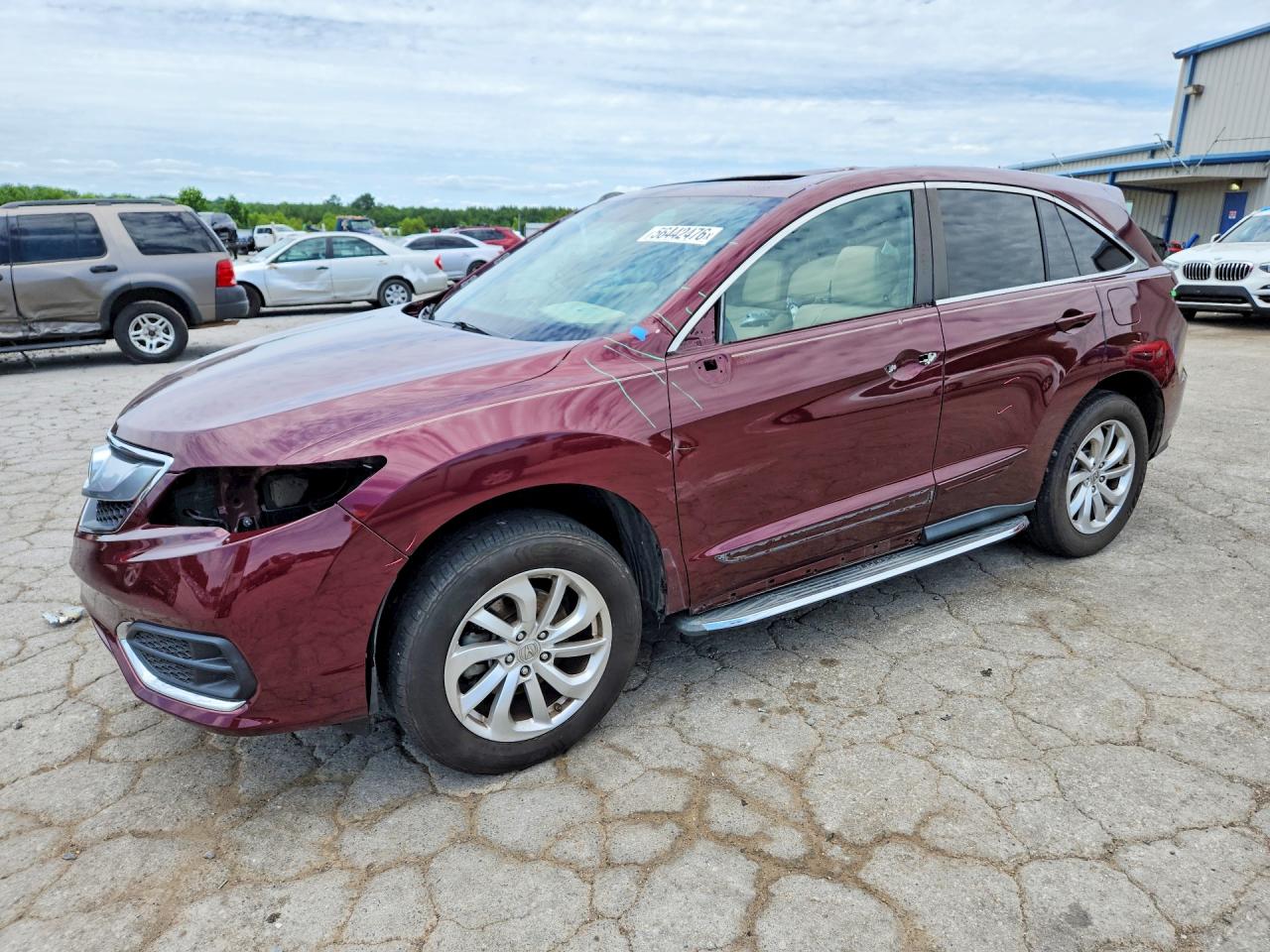 2017 Acura RDX Technology, VIN 5J8TB3H57HL001067 — Stripped