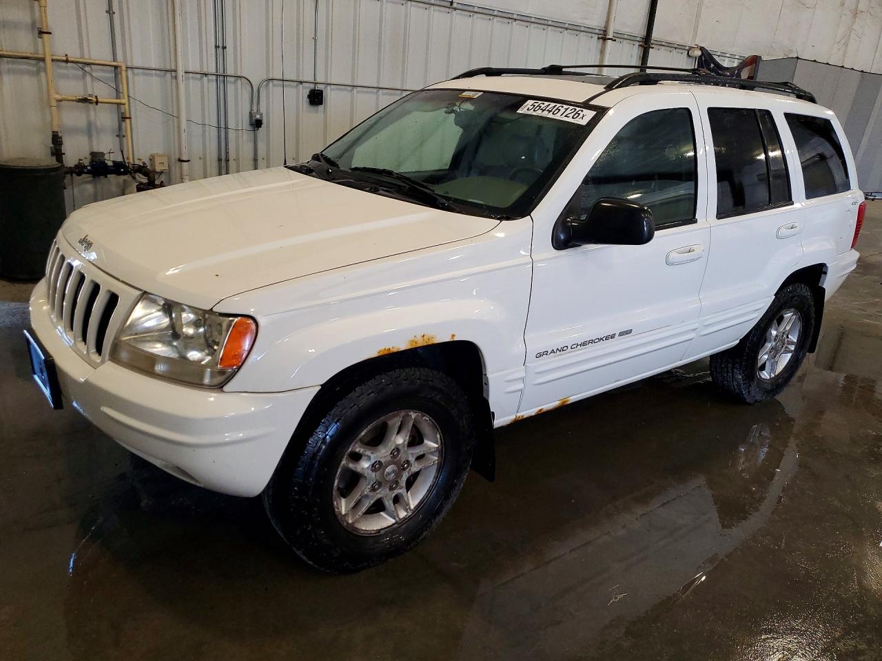 2000 Jeep Grand Cherokee Limited, VIN 1J4GW58N3YC350544 — Side