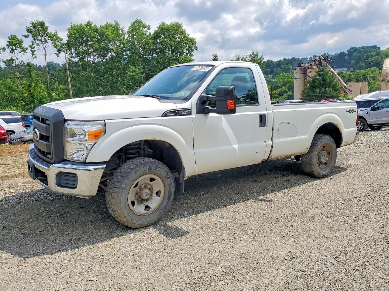 2011 Ford F-250 XL, VIN 1FTBF2B67BEC37529 — Auction photo