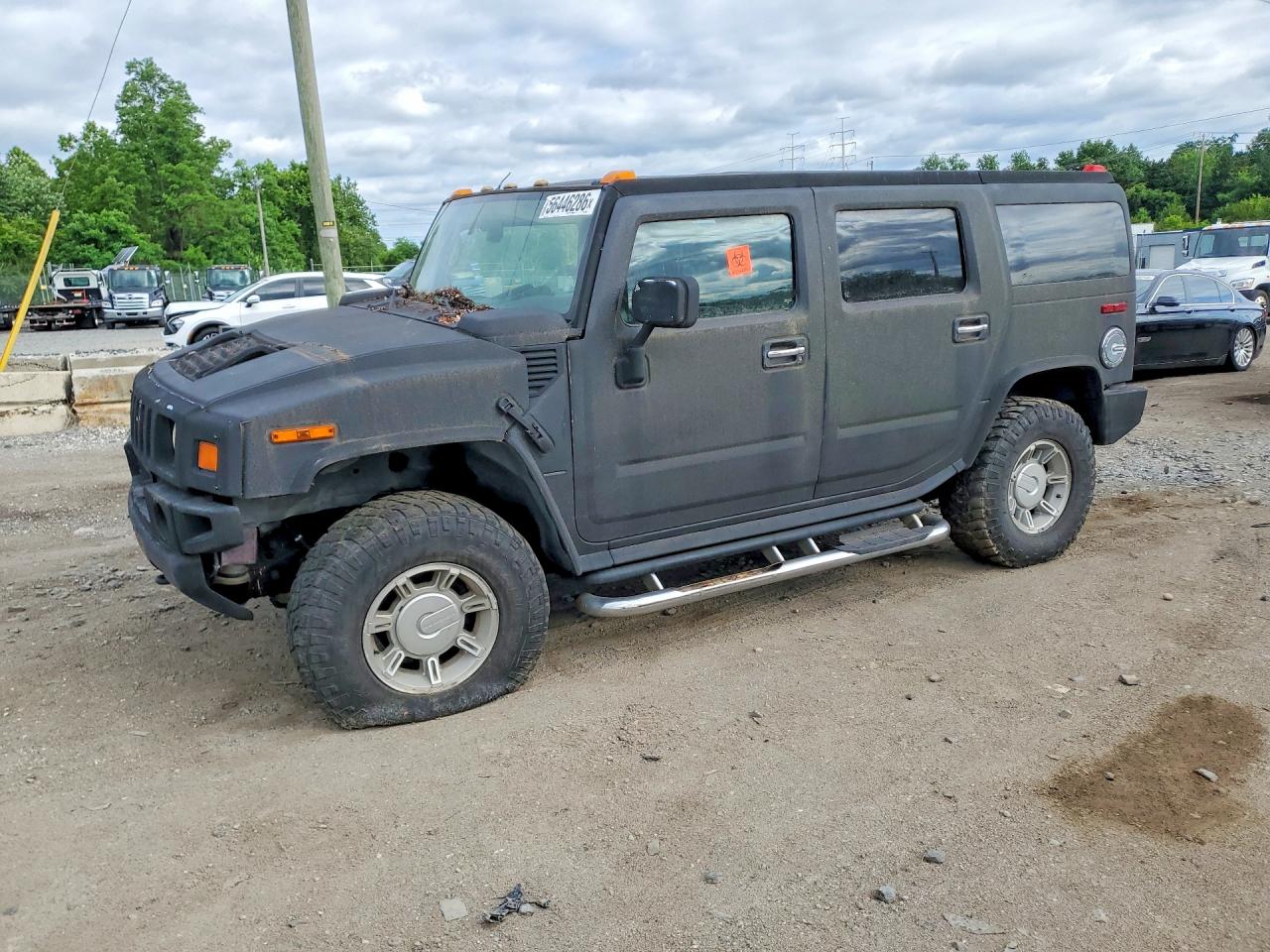 2003 Hummer H2, VIN 5GRGN23U53H138681 — Water / flood