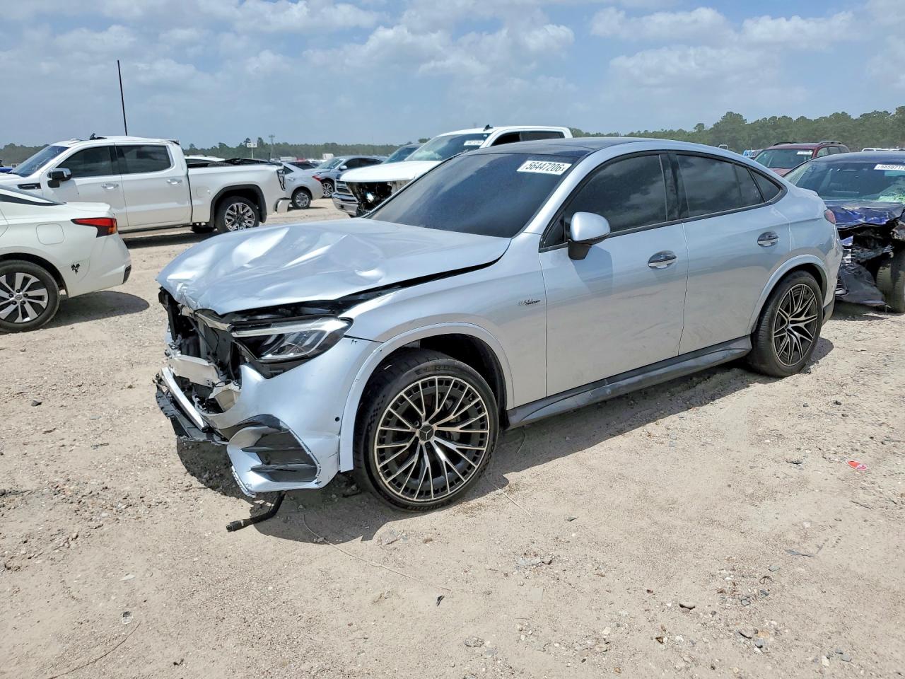 2025 Mercedes-Benz GLC 43 AMG, VIN W1NKJ8HB8SF298073 — Front end