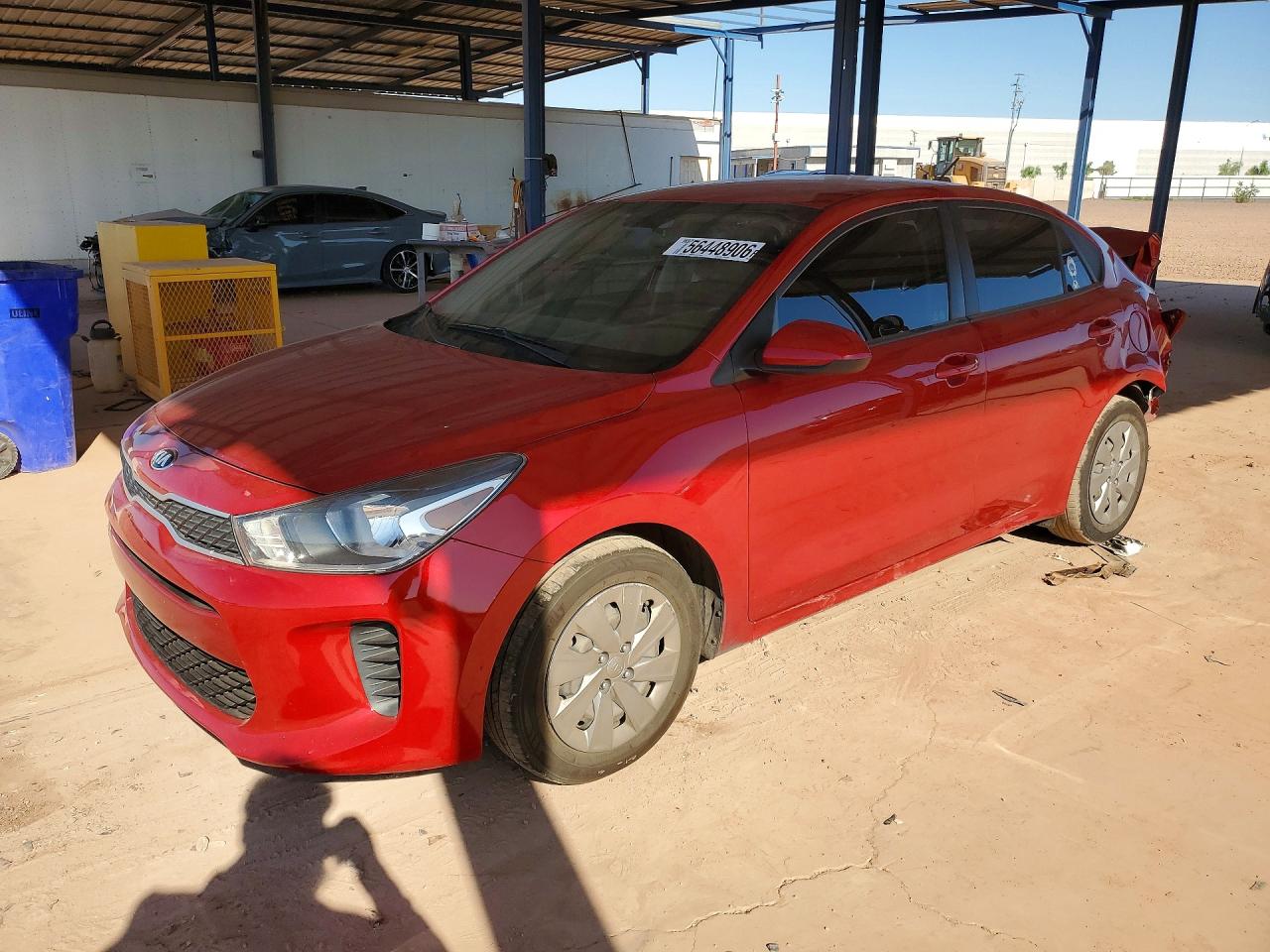 2020 Kia Rio S, VIN 3KPA24AD9LE297112 — Rear end
