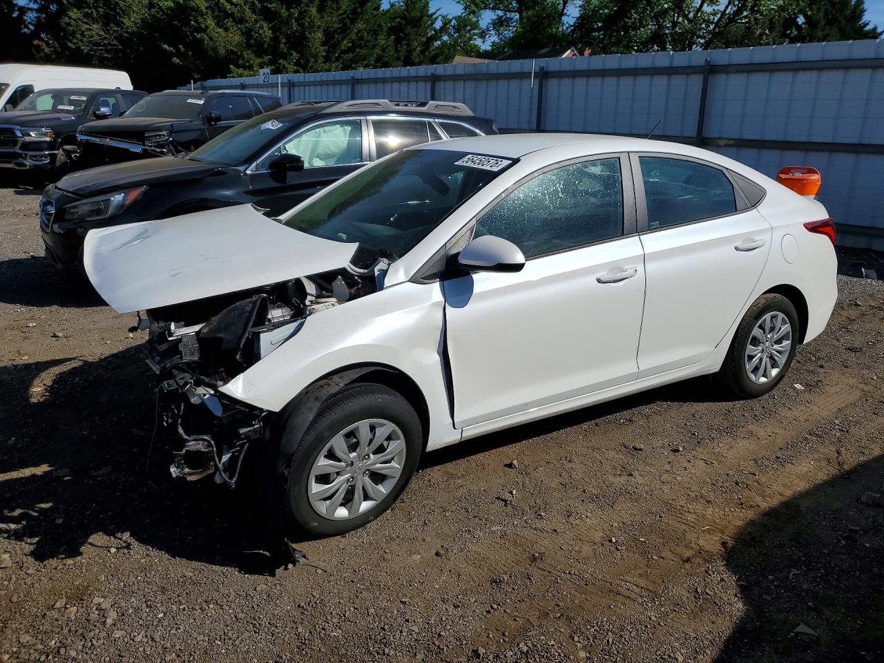 2022 Hyundai Accent SE, VIN 3KPC24A69NE177081 — Front end
