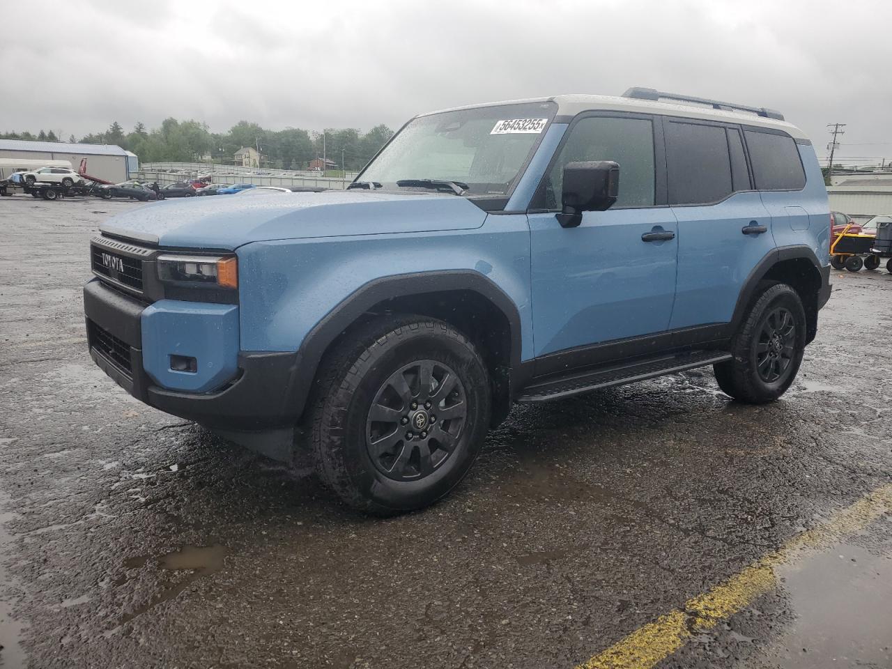 2025 Toyota Land Cruiser 1958 Edition, VIN JTEABFAJ6SK030518 — Frame damage
