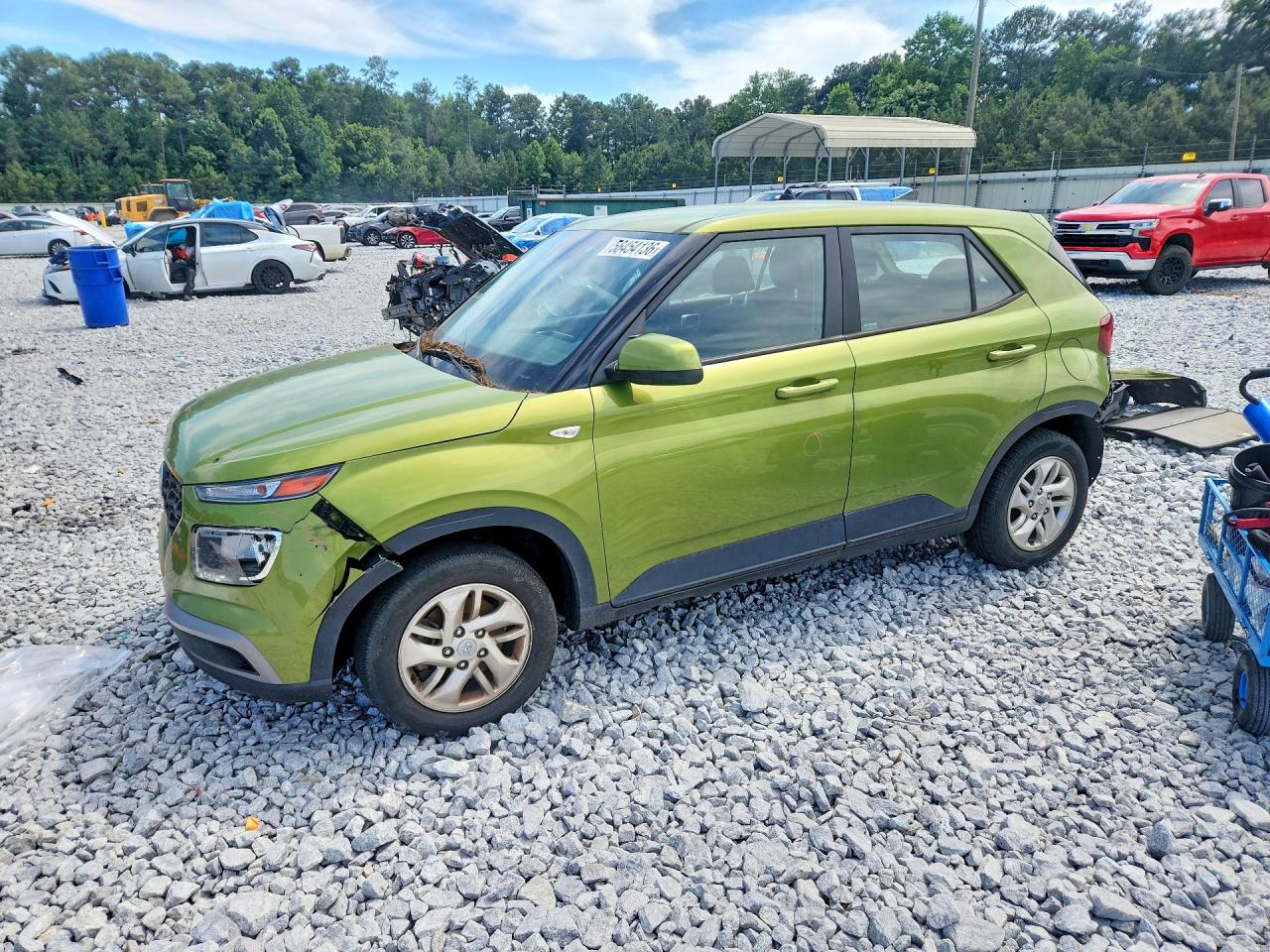 2022 Hyundai Venue SE, VIN KMHRB8A30NU160058 — Зад