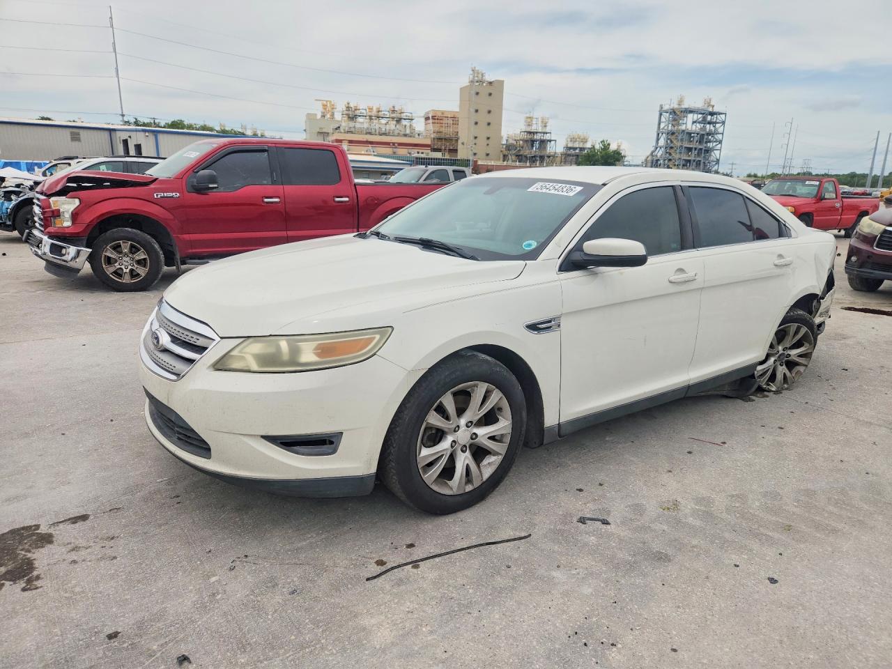 2010 Ford Taurus SEL, VIN 1FAHP2EW7AG159247 — Rear end