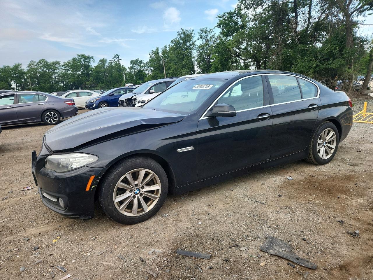 2016 BMW 5 Series 528i xDrive, VIN WBA5A7C51GG144271 — Front end