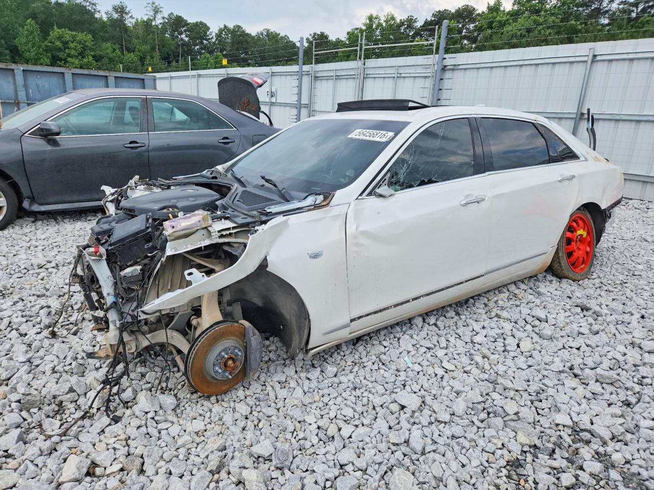 2018 Cadillac CT6 Premium Luxury AWD, VIN 1G6KG5RS4JU149322 — Stripped