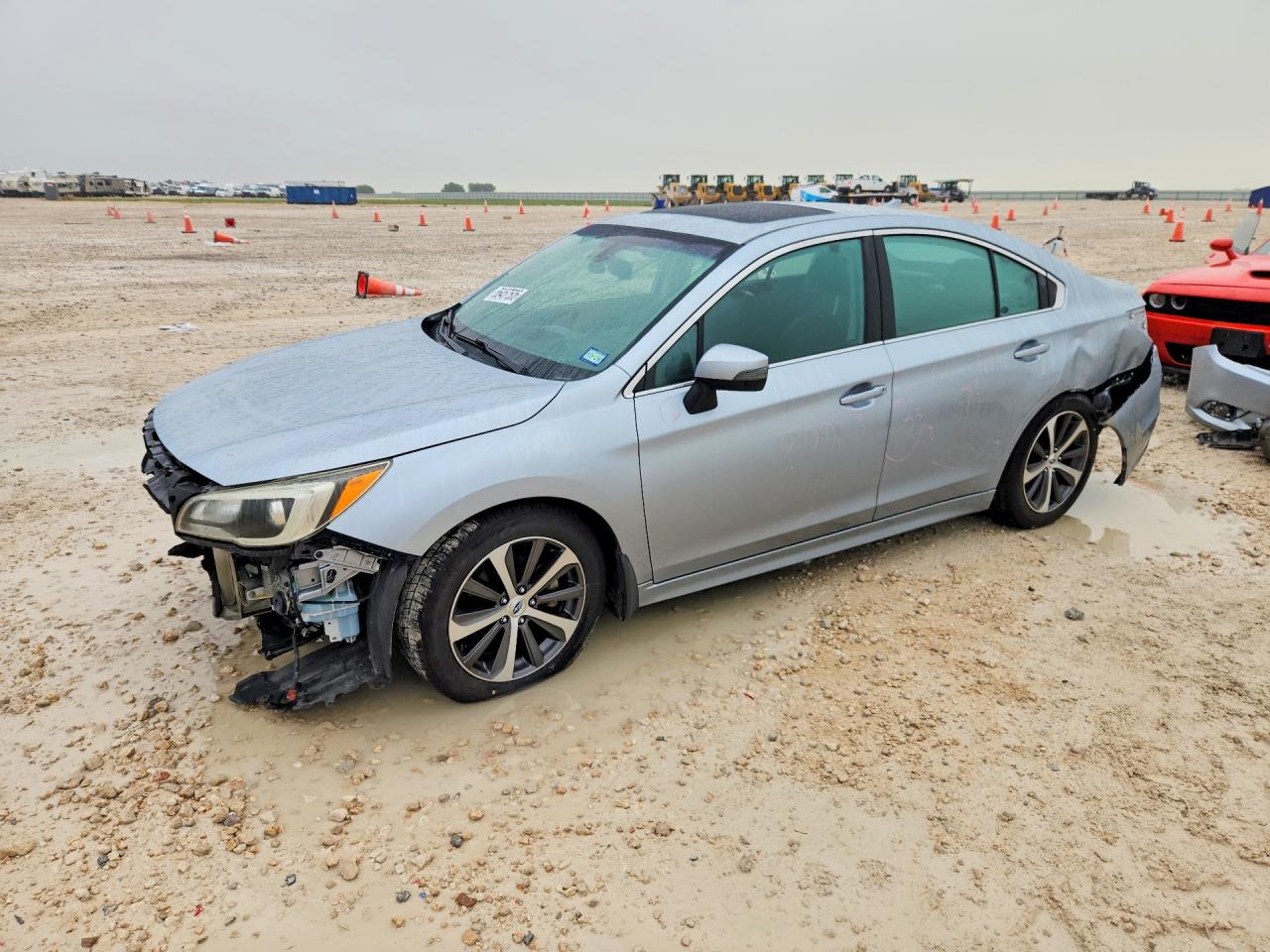 2017 Subaru Legacy Limited, VIN 4S3BNEN6XH3034543 — Front end
