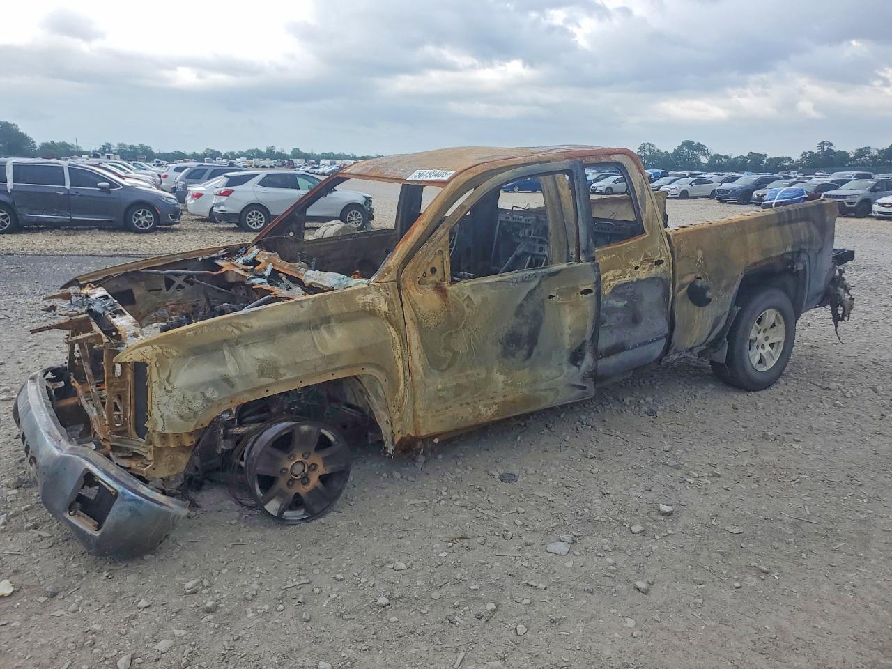 2014 GMC Sierra 1500 SLE, VIN 1GTV2UEH1EZ149302 — Burn
