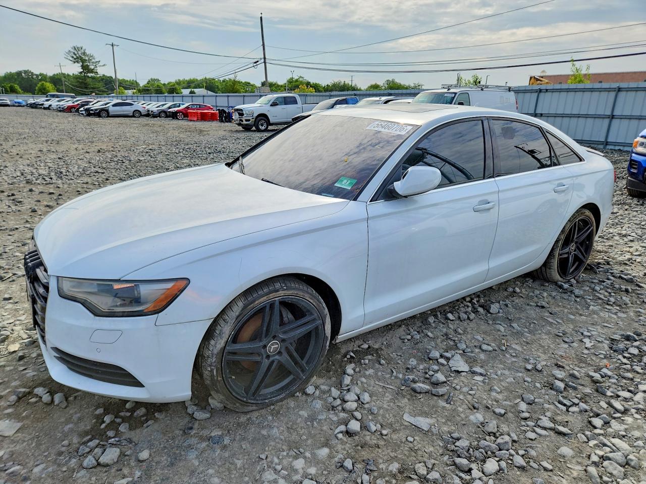 2013 Audi A6 Premium Plus, VIN WAUGFAFC7DN088703 — Minor dents and scratches