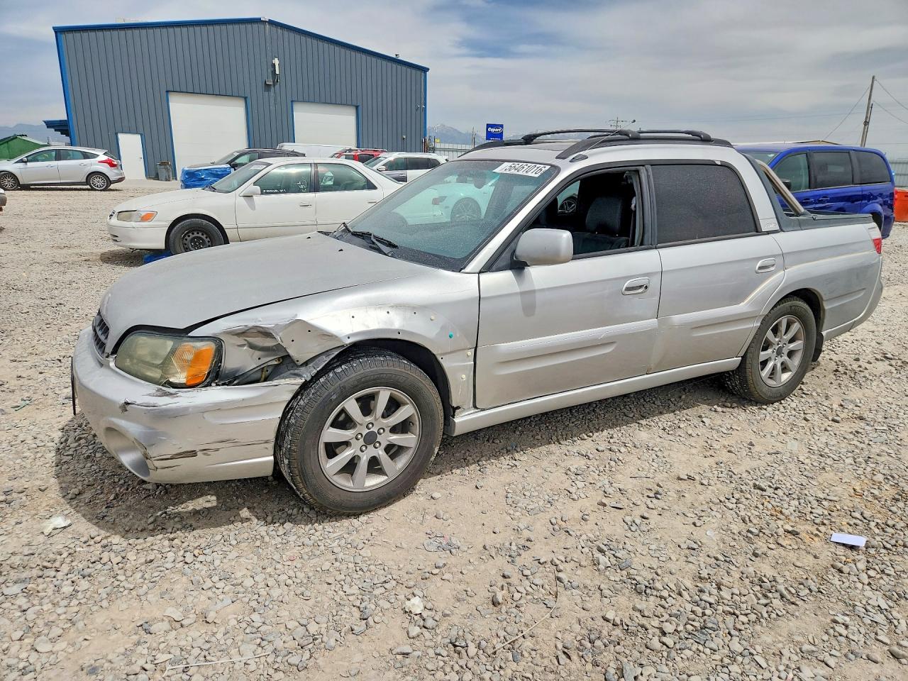 2003 Subaru Baja, VIN 4S4BT61CX36100163 — Front end