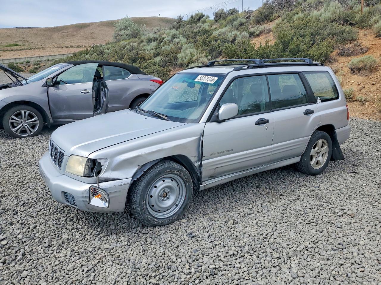 2002 Subaru Forester S, VIN JF1SF656X2H719550 — Перед