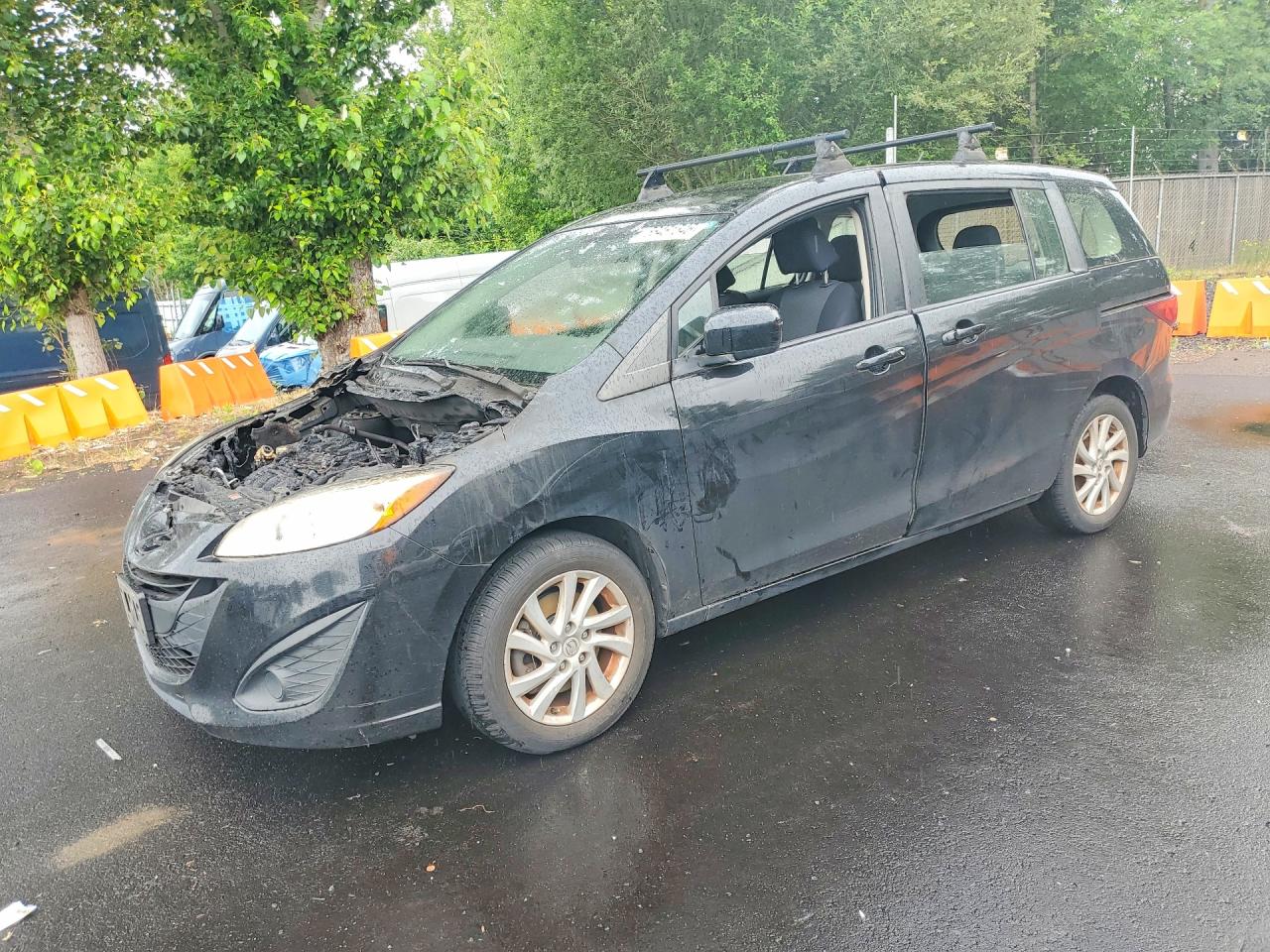 2012 Mazda 5 Sport, VIN JM1CW2BL7C0132837 — Burn