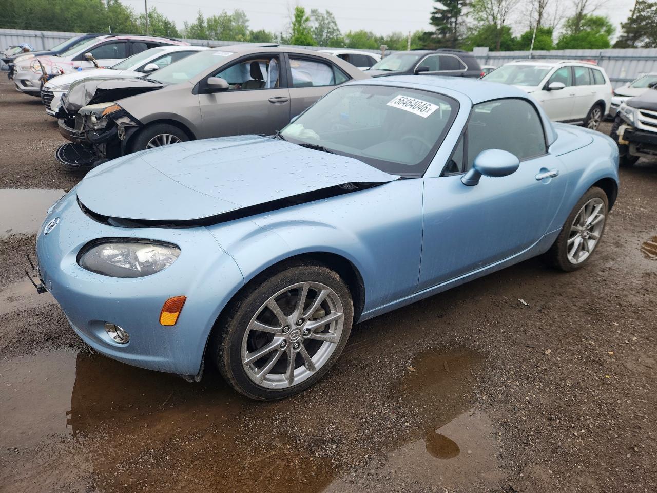 2008 Mazda MX-5 Miata Sport, VIN JM1NC26F680147181 — Front end