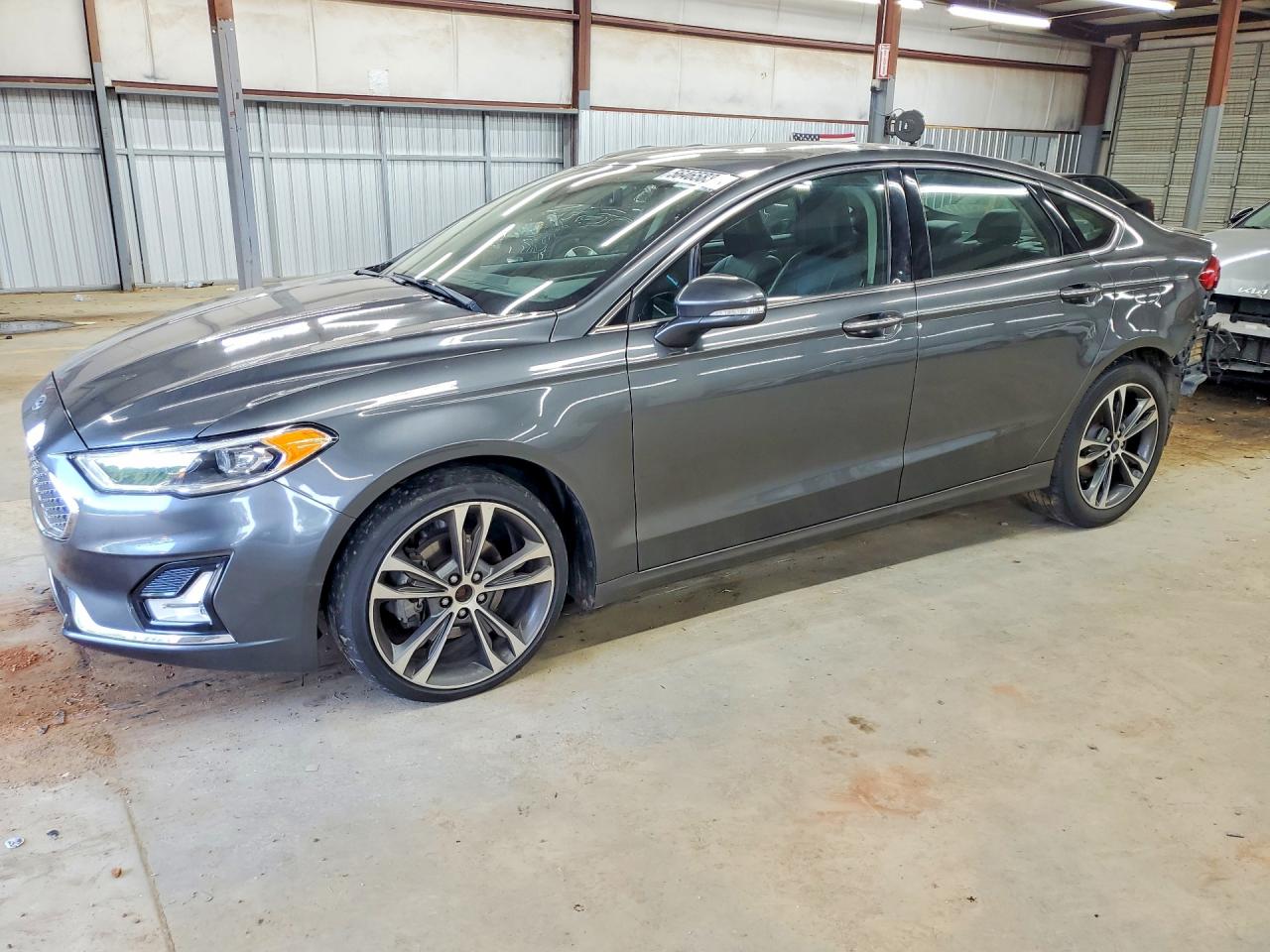 2020 Ford Fusion Titanium, VIN 3FA6P0D99LR136619 — Frame damage