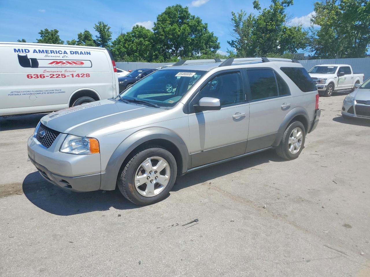 2007 Ford Freestyle SEL, VIN 1FMDK02107GA23163 — Rear end