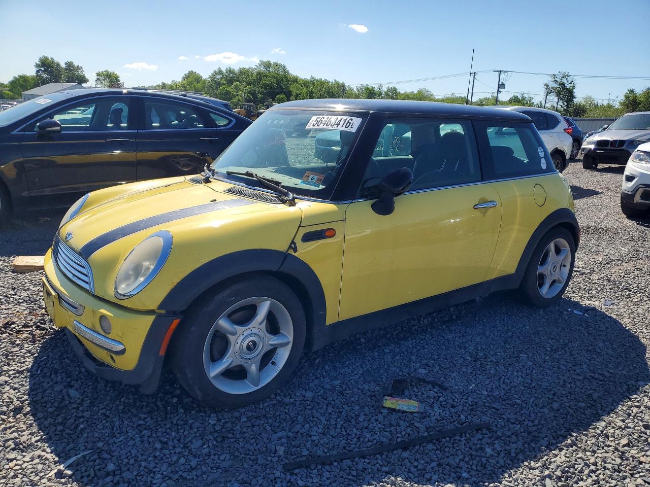 2004 MINI Hardtop, VIN WMWRC33424TJ59649 — Мелкие вмятины и царапины
