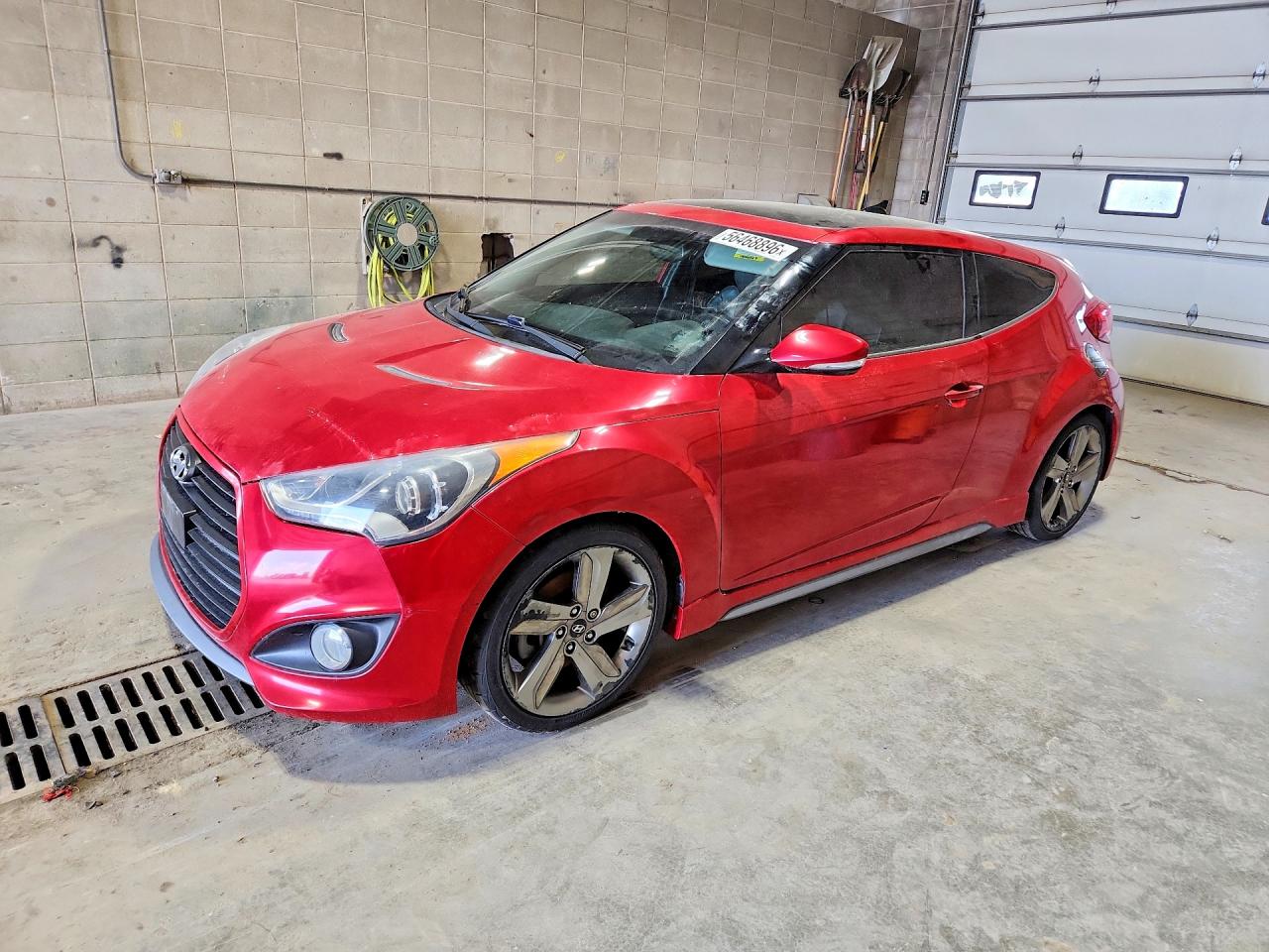 2015 Hyundai Veloster Turbo, VIN KMHTC6AEXFU241000 — Механическое