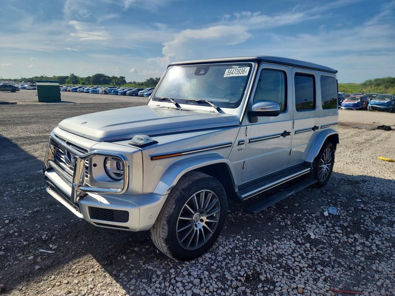 2020 Mercedes-Benz G 550, VIN WDCYC6BJ6LX334574 — Front end