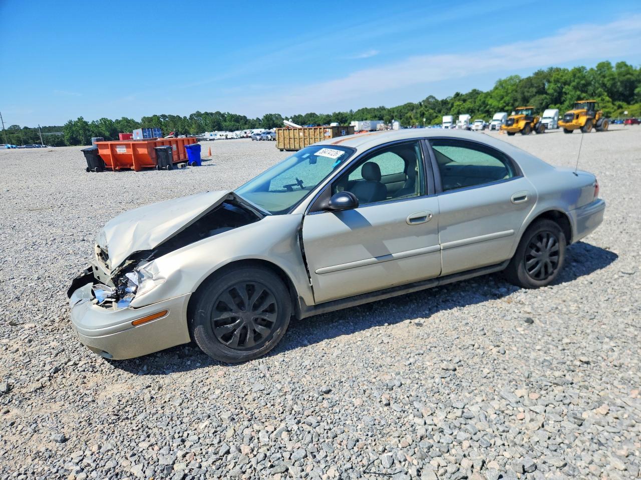 2005 Mercury Sable GS, VIN 1MEFM50U75A635411 — Front end