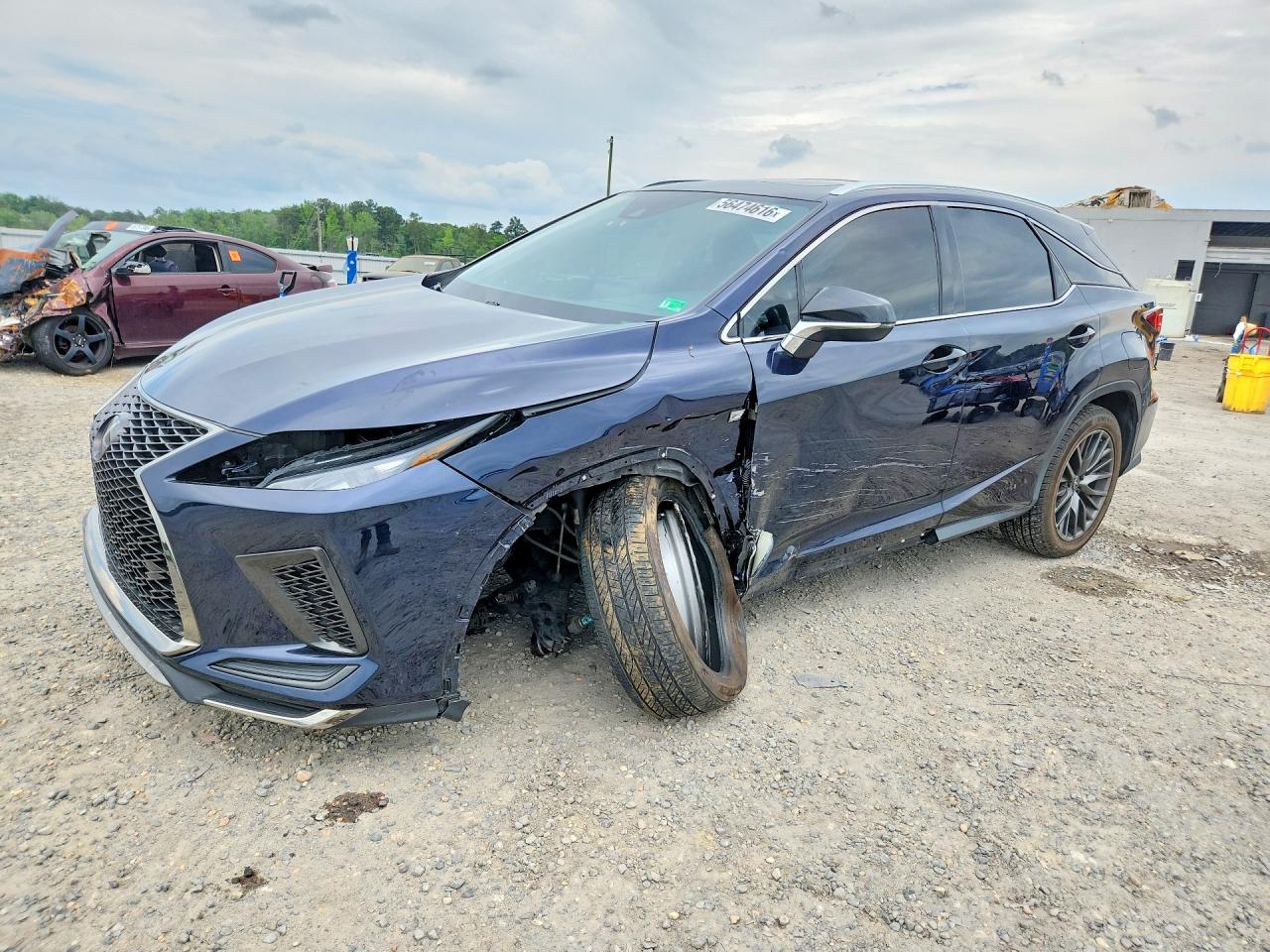 2021 Lexus RX 350 F Sport, VIN 2T2SZMAA1MC209333 — Перед