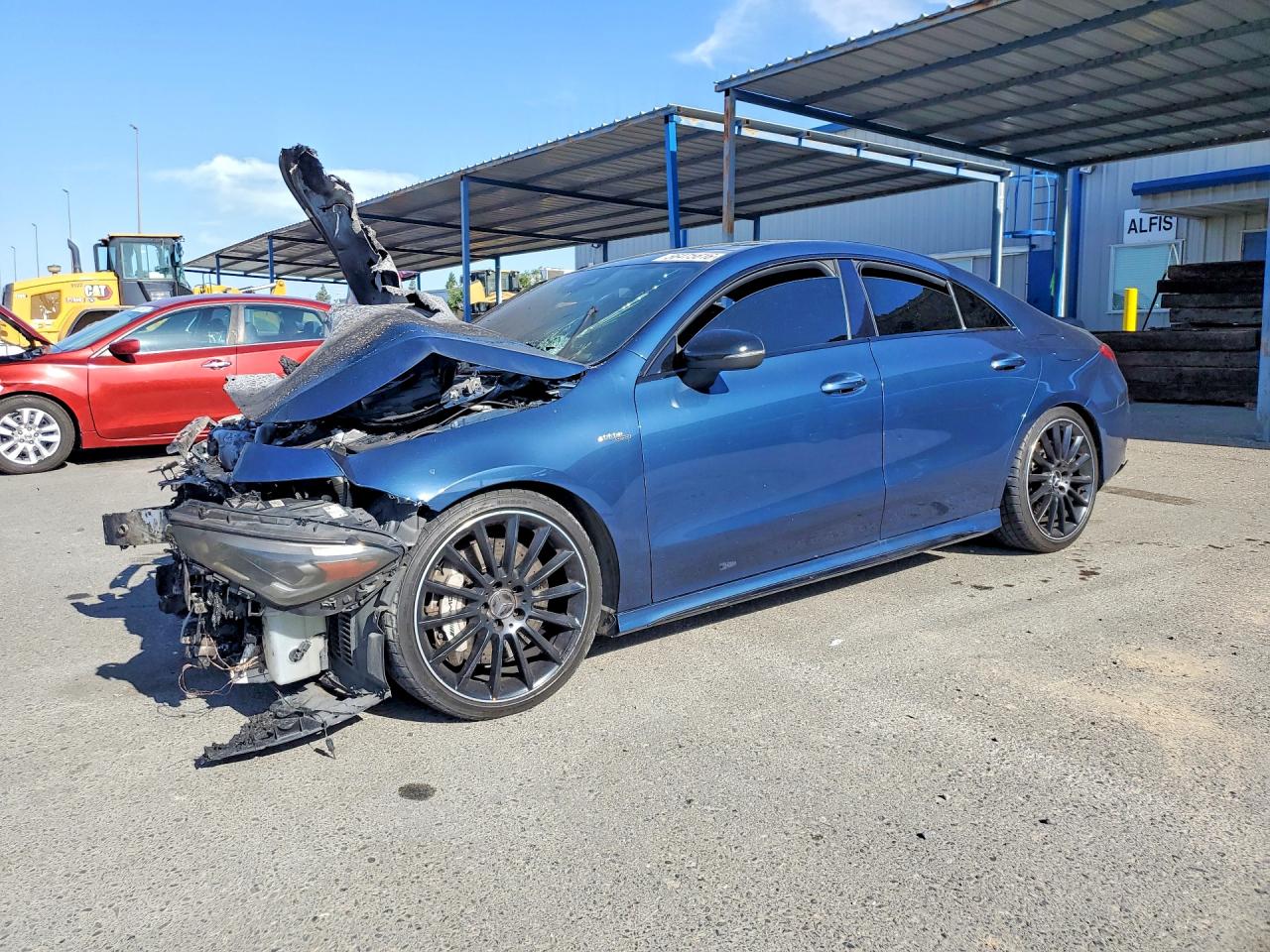 2020 Mercedes-Benz CLA 35 AMG, VIN WDD5J5BB8LN044355 — Front end